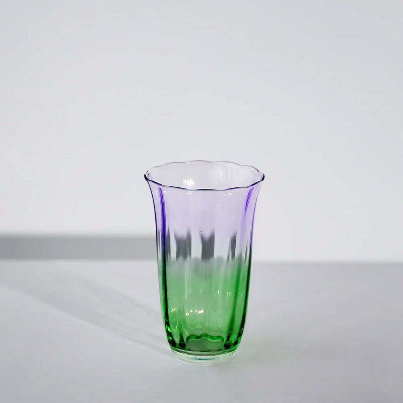 Home Lab Fleur Highball Green Lilac Set Of 4 image number 1